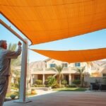 مظلات وسواتر البصيرة الاحساء