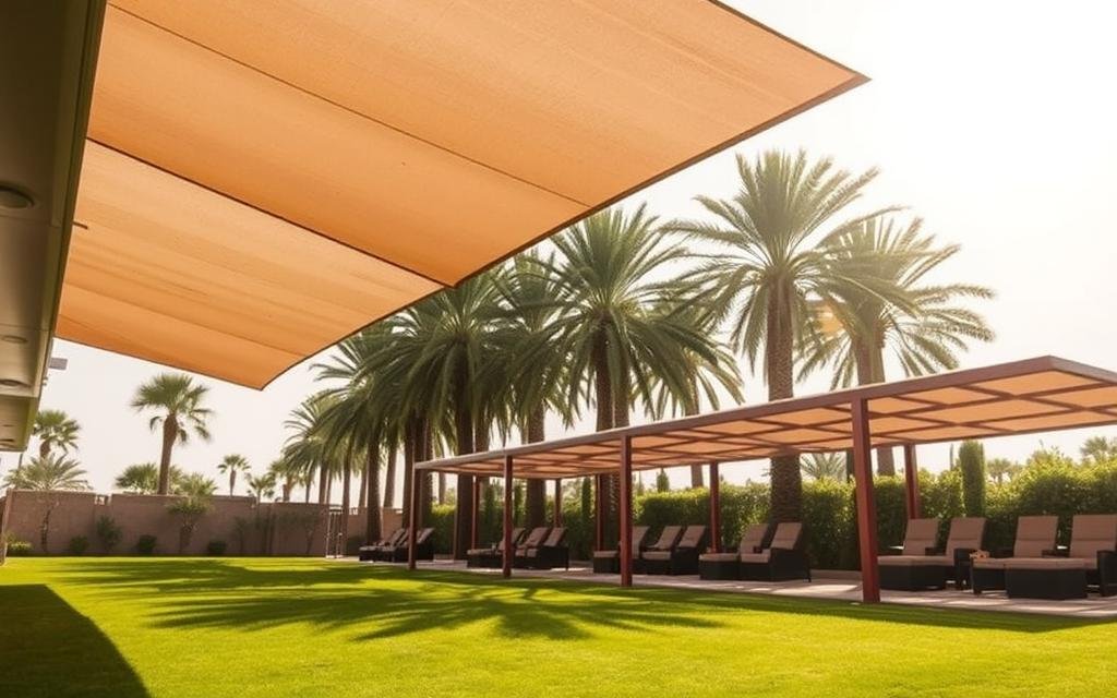 مظلات وسواتر البندرية بالاحساء